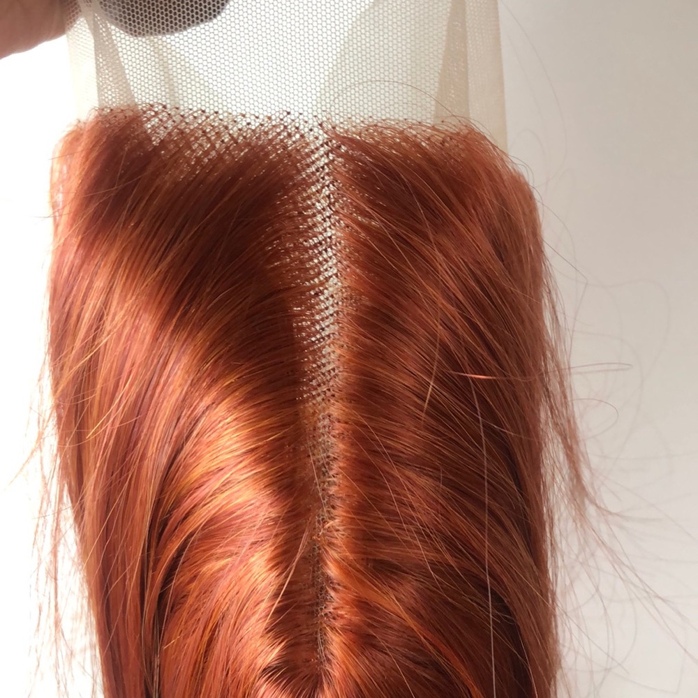 💕22” COPPER RED BODY WAVE LACE-FRONT WIG *…NEW - Picture 11 of 11